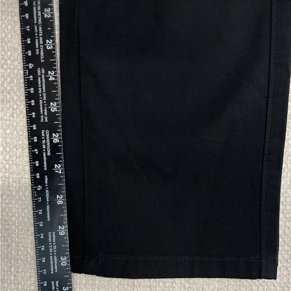 Everlane Uniform Pants The Performance Chino Slim Fit Black‎ Mens 33x32 Career